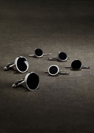 Gatsby clothing for men - Brooks Brothers - menswear from the 1920s cufflinks 918C_SILVER_G.jpg